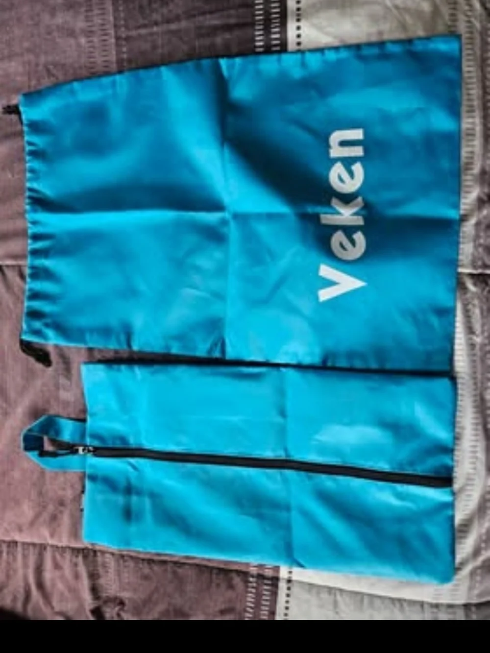 Blue Travel Packing Cubes Set - 6 Piece Garment Organizers